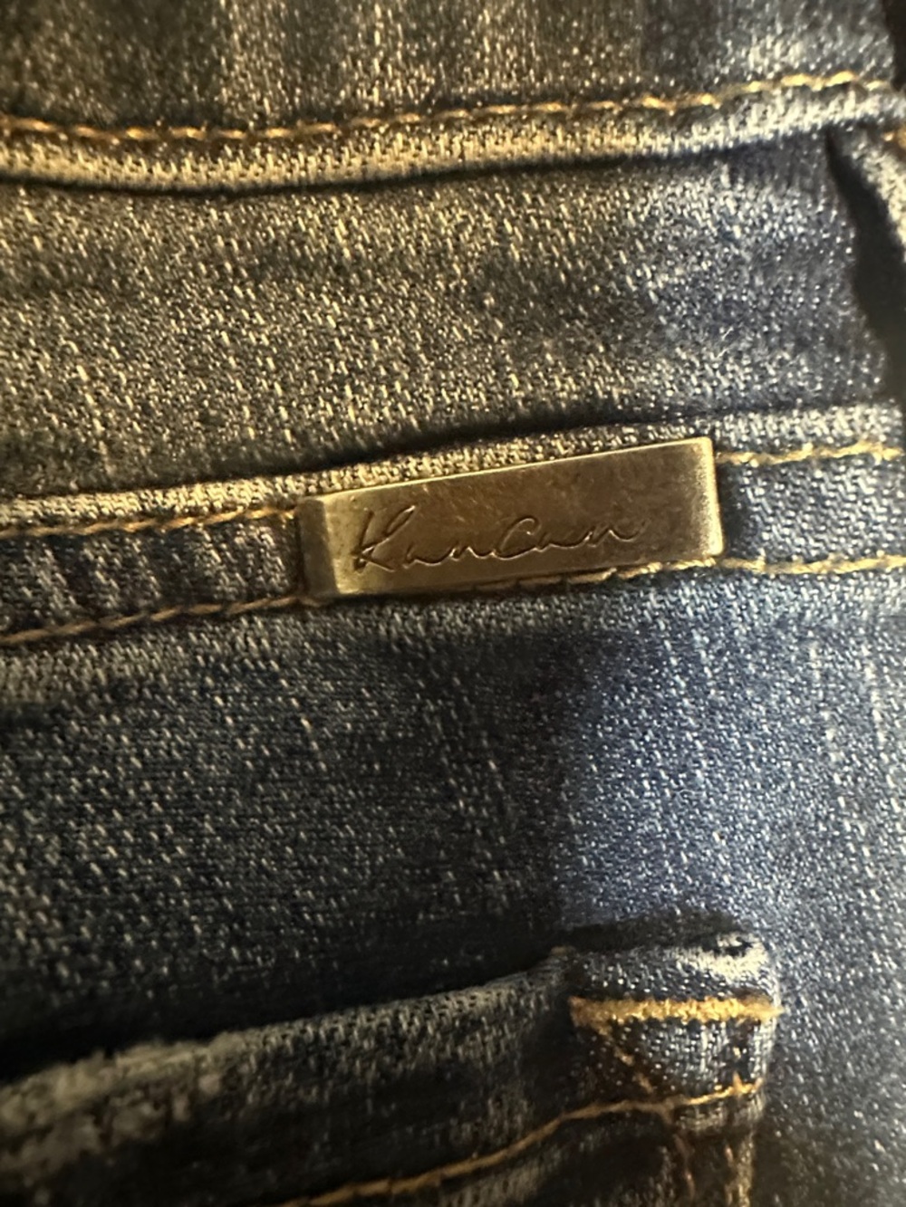 KanCan Dark Blue Distressed Skinny Jeans - Picture 10 of 11